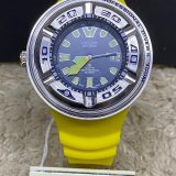 Relógio Masculino Citizen Ecozilla Amarelo Atacado