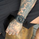 Relógio G-Shock GA 2300 Preto com Laranja No Atacado