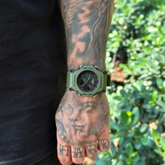 Relógio G-Shock GA 2300 Verde No Atacado