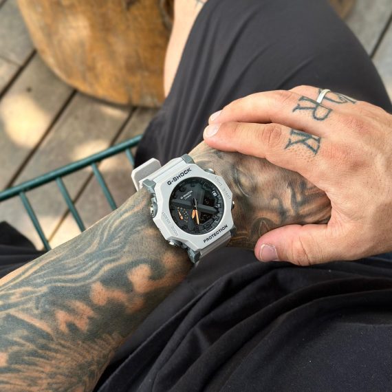 Relógio G-Shock GA 2300 No Atacado - Branco - Pulseira de Borracha - À PROVA D'ÁGUA, relogios no atacado