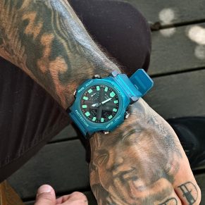 Relógio G-Shock GA 2300 Azul BB No Atacado