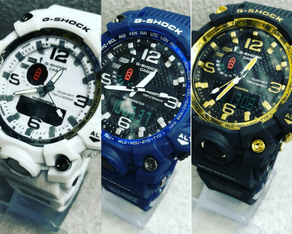 Kit com c/10 Gshock mundmaster aprova de água