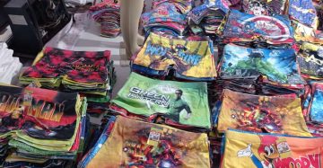 Kit C/10 Cuecas Infantil Masculina Sublimada Atacado