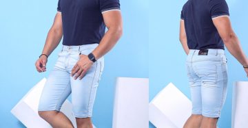 Kit c/5 Bermudas Jeans no Brás