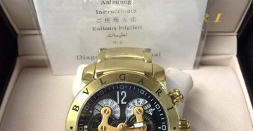 Relógio De Luxo Bvlgari Automático AAA+ Fundo Transparente Atacado