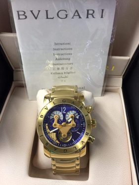Relógio De Luxo Bvlgari Automático AAA+ Fundo Transparente Atacado