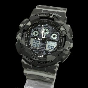 G- shock ga 100 – camuflado cinza Atacado Revenda Dropshipping