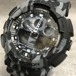 Kit com 6 Relógios Gshock Ga100 Camuflado No Atacado