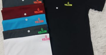 Kit C/10 Camisetas Masculina Estampada 30.1 Atacado