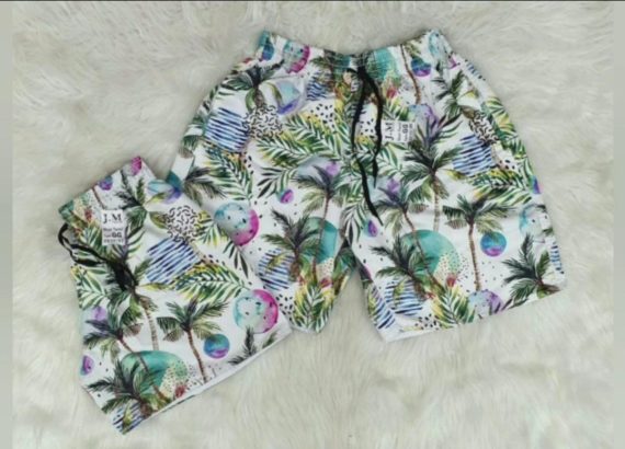 Kit C/6 Kit Casal Shorts praia no Brás