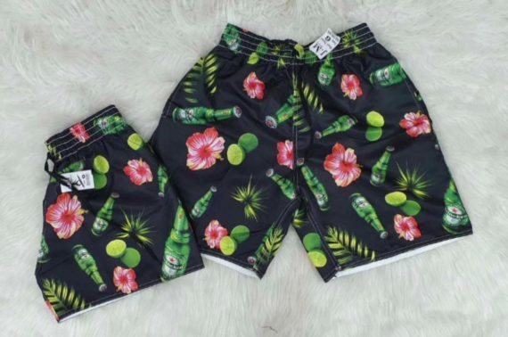 Kit C/6 Kit Casal Shorts praia no Brás
