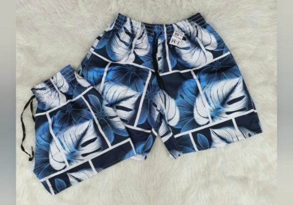 Kit C/6 Kit Casal Shorts praia no Brás