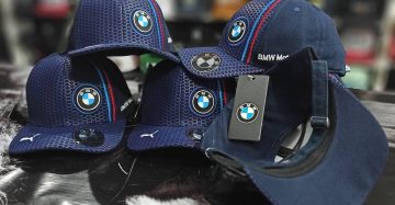 Kit C/6 bonés BMW no atacado Revenda Dropshpping