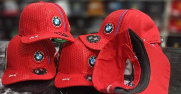 Kit C/6 bonés BMW no atacado Revenda Dropshpping