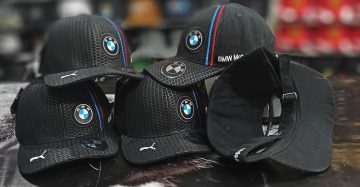 Kit C/6 bonés BMW no atacado Revenda Dropshpping
