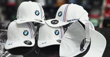 Kit C/6 bonés BMW no atacado Revenda Dropshpping