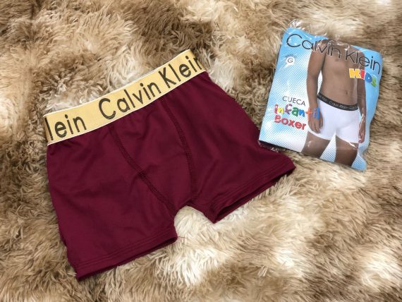 Kit c/10 Cuecas CK Infantil no atacado