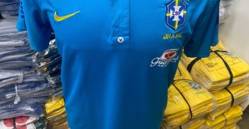 Kit C/3 Camisas de times 1 linha atacado