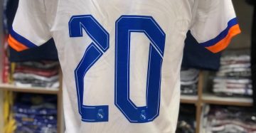 Camiseta do Real madrid atacado