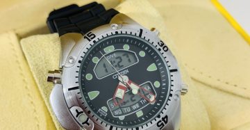 Relógio Citizen Atacado Pulseira de borracha Preto