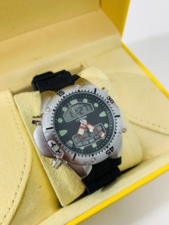 Relógio Citizen Atacado Pulseira de borracha Preto