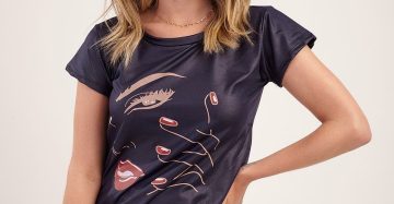 Kit C/10 T-shirt cirrê Atacado no Brás