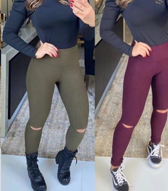 Kit C/12 Calça Bandagem Atacado