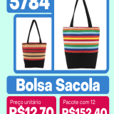 Kit c/12 Bolsa sacola atacado