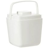 Porta Gelo Atacado Revenda Dropshpping Branco Ice Bucket Alça Retrátil 1L Invicta
