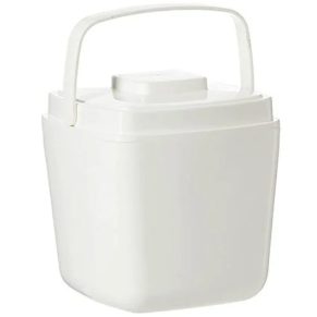 Porta Gelo Atacado Revenda Dropshpping Branco Ice Bucket Alça Retrátil 1L Invicta