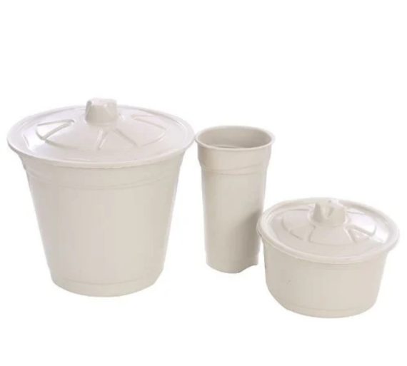 Kit Pia 3 Peças Atacado Revenda Dropshpping Lixeira Porta Detergente Sabão No Atacado