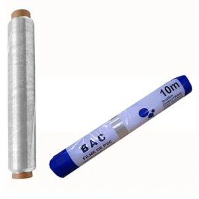 Rolo Bobina Filme PVC Atacado Revenda Dropshpping Transparente 10 M x 28 Cm