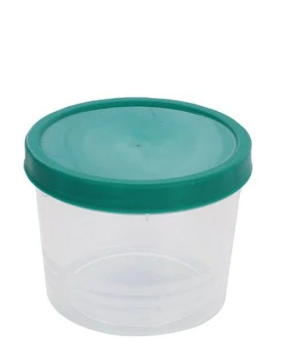 Pote Redondo Atacado Revenda Dropshpping Tampa Colorida Rosca 360 Ml