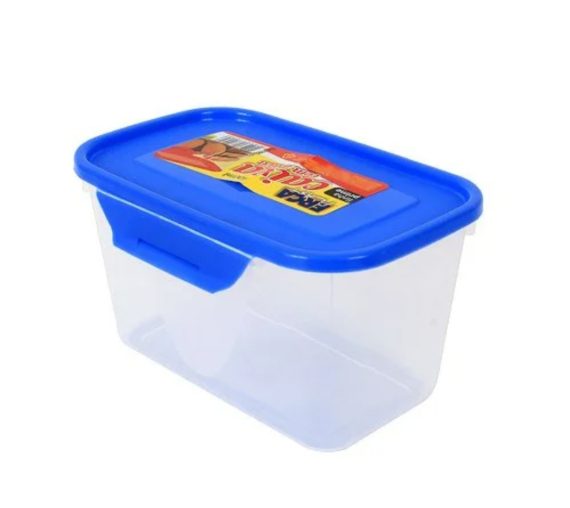 Pote Multiuso Atacado Revenda Dropshpping Retangular Tampa Com Trava 500 Ml