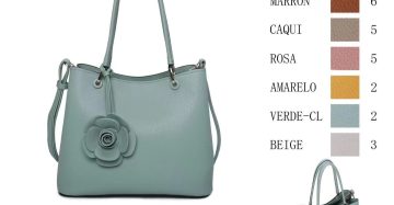 Kit c/ 6 peças Bolsa Bella Paulla Feminina Atacado Revenda Dropshpping
