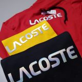 kit com C/05 Blusas Moletom Lacoste Atacado Masculina 3 cabos