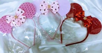 Tiaras da miney a duzia com 4 cores diferentes atacado