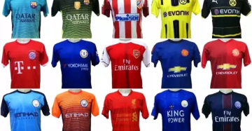Kit /10 camisas de times Europeus Atacado