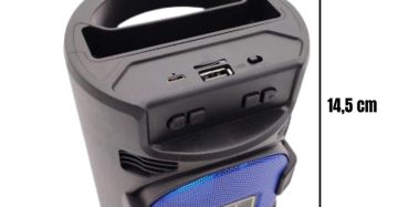 Caixa de som Atacado Dropshipping Revenda de longa duração Bluetooth portátil alta severa e severa Entrada pendrive, USB, cartão SD RadioFM