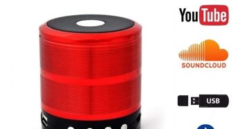 Mini caixa de som 887 Bluetooth USB Original
