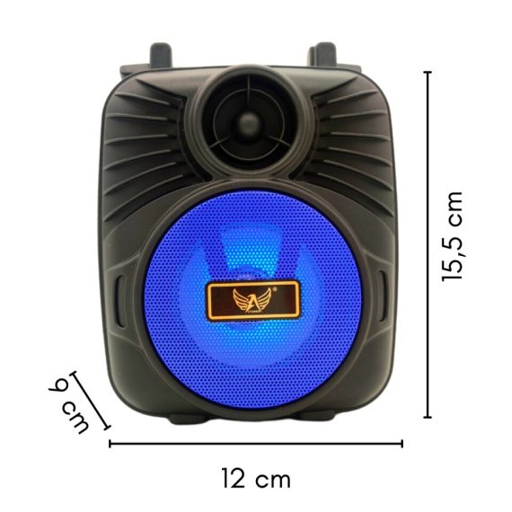 Caixinha Bluetooth sound box FM Radio USB pendrive SD Original