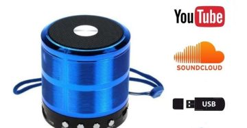 Mini caixa de som 887 Bluetooth USB Original
