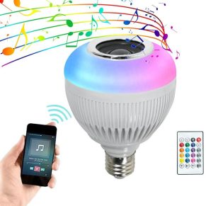 Caixa de som LED Bluetooth com controle 12W Rgb Atacado Dropshipping