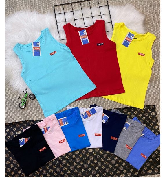 KIT C/10 REGATAS INFANTIL ATACADO