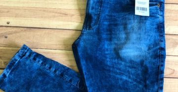 Kit C/6 Calças Jeans No Bras