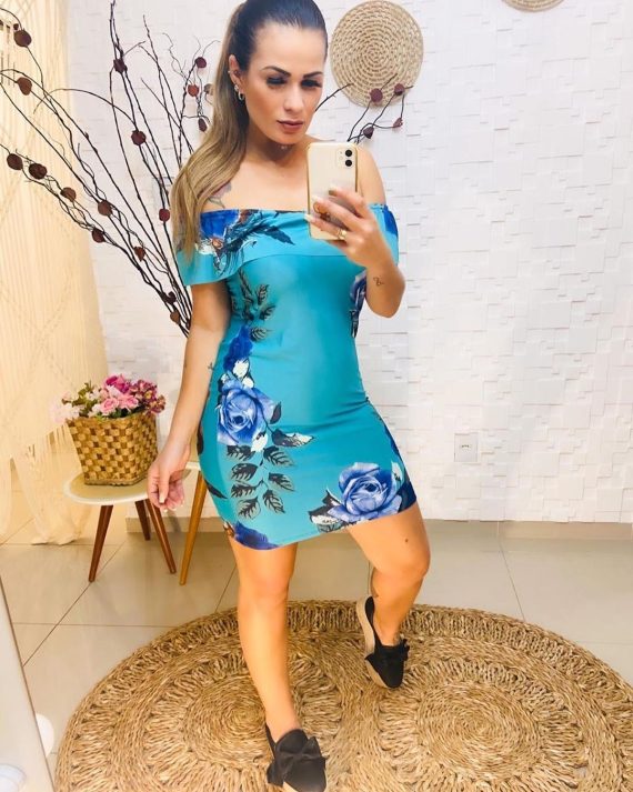 Vestido Feminino Atacado Kit C/10 Ombro a Ombro