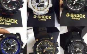 Kit com 10 Relógios Gshock Mundmaster + 10 Caixas À Prova D’Água