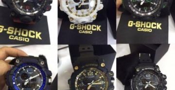 Kit com c/10 Gshock mundmaster aprova de água Atacado