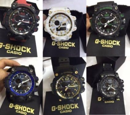 Kit com c/10 Gshock mundmaster aprova de água Atacado