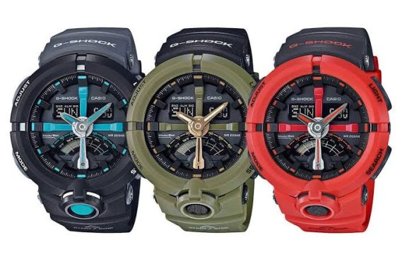 Gshock Ga500 Kit c/ 10 + Caixa + Frete Grátis + Baterias Reservas aprova de água Atacado
